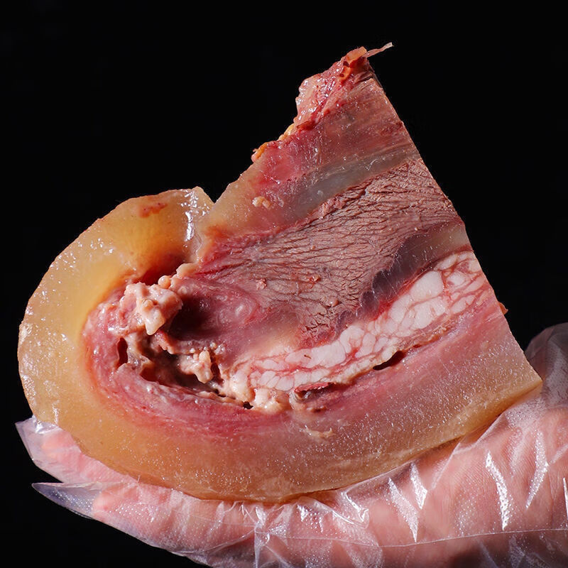 熟牛头肉精修黄牛脸肉带皮原味牛头肉饭店炒菜凉拌牛头肉火锅 精选