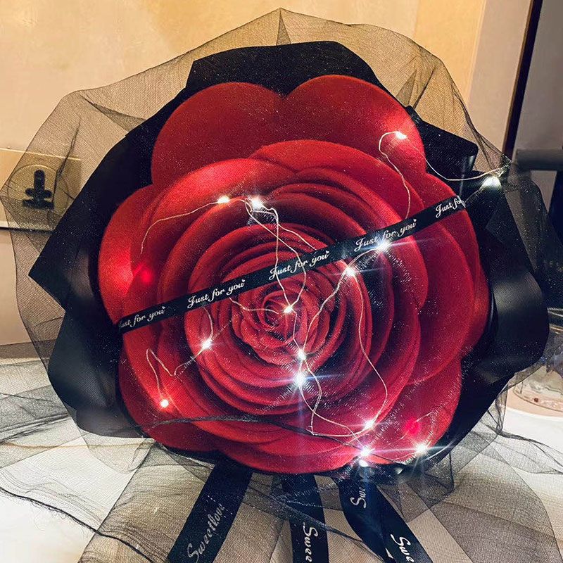 天颛巨大玫瑰花超大巨型玫瑰一支超大玫瑰花抖音成品送女友闺蜜生日创