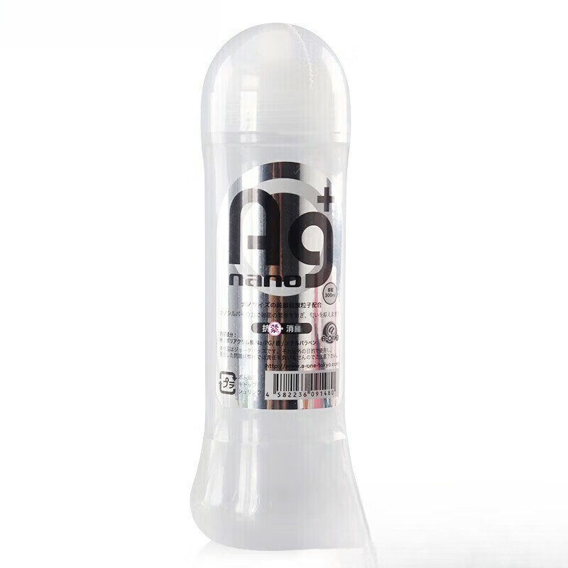 A-One Ag+银离子润滑液 日本进口水溶性润滑剂 丝滑快感啫喱成人房事免洗可舔持久私处润肤油 清新无味300ml【中粘度】大容量润滑油高潮液