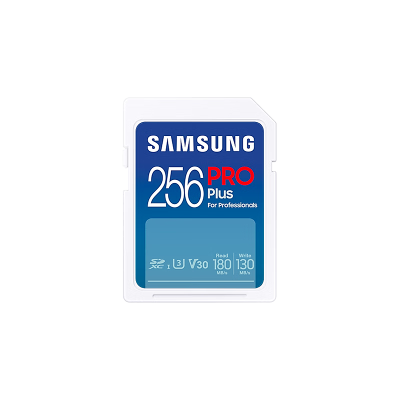 SAMSUNG 三星 MB-SD64K Pro Plus SD存储卡 256GB