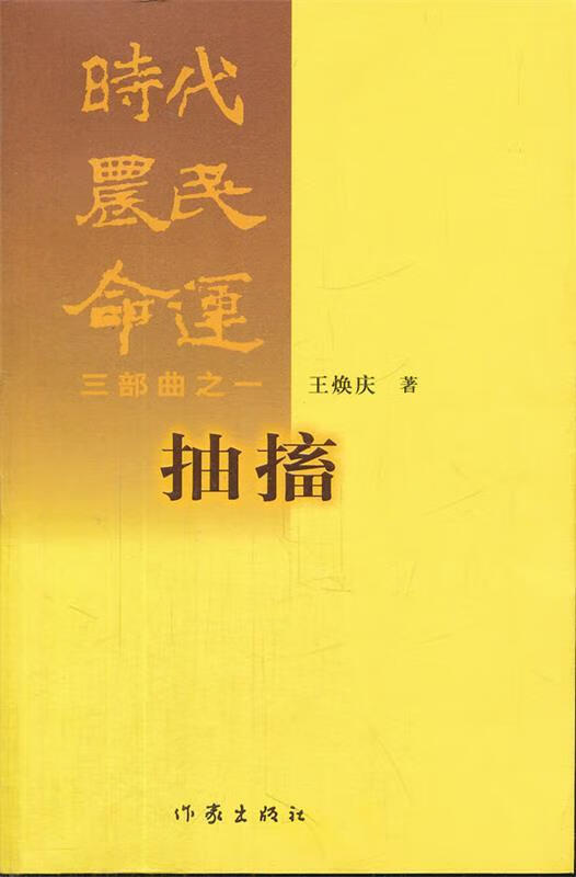 抽搐 王焕庆著 作家出版社