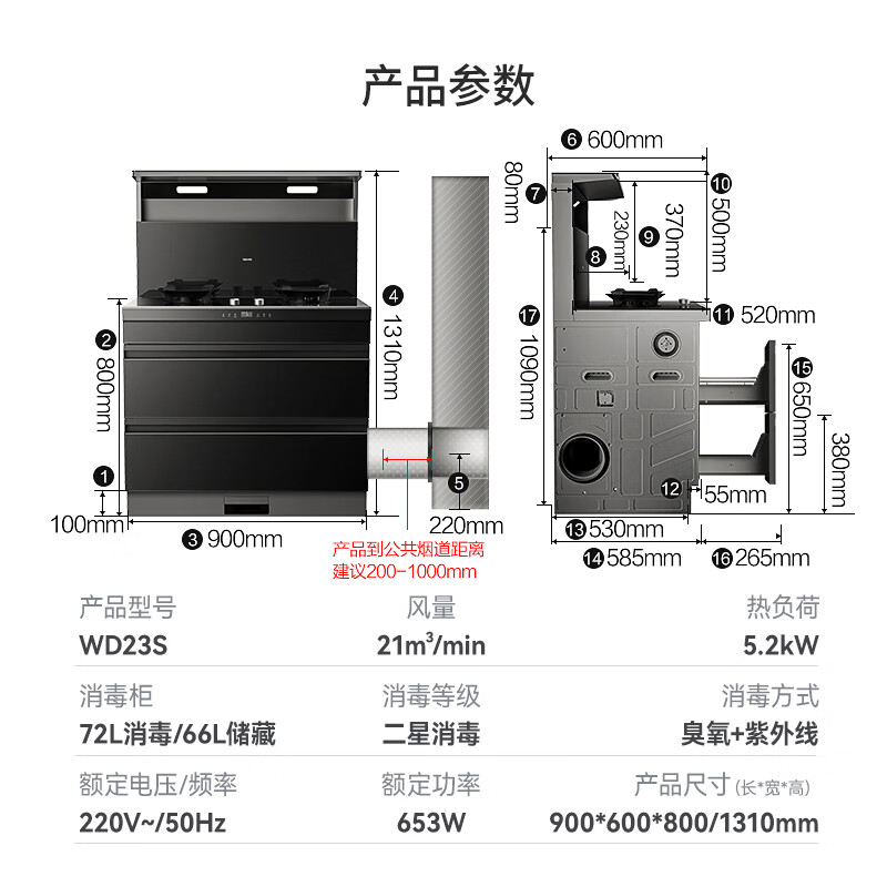 美的WD23S一体灶【小暖阳】集成灶怎么样？有什么优缺点-图片10