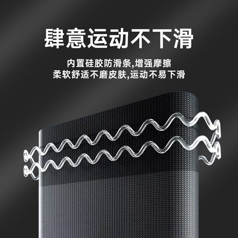 TEEIS德国篮球护膝运动专业防护夏季薄款男女士运动员专用蜂窝 专业防撞护膝丨经典白 M码丨适合80-110斤 丨两只装