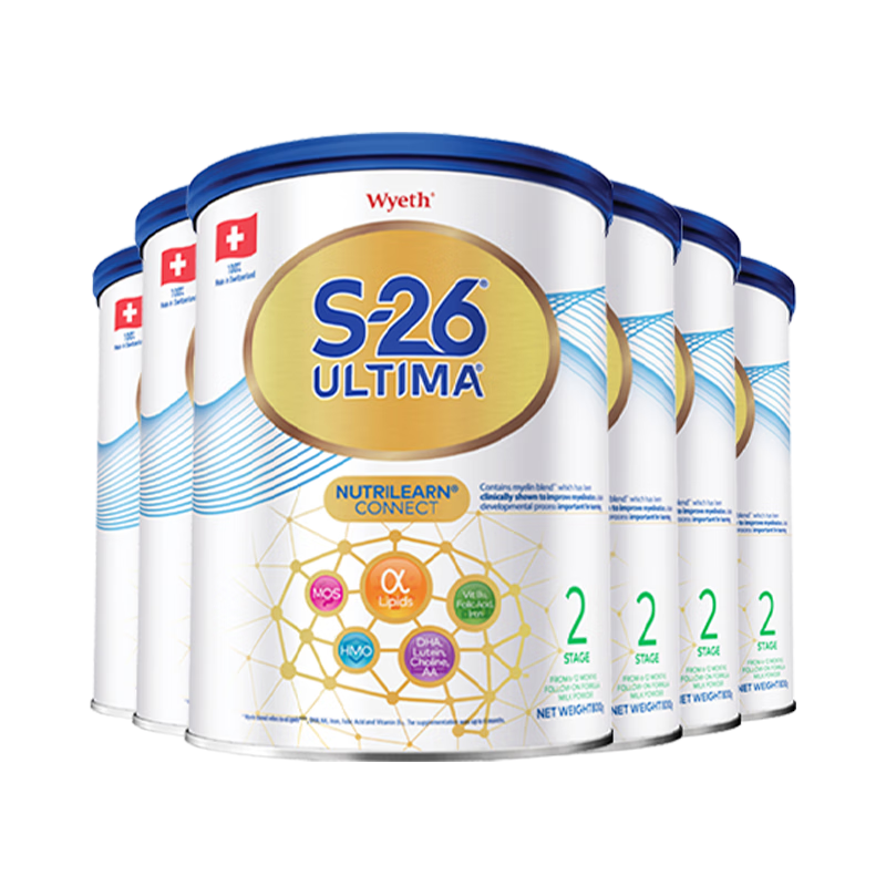 Wyeth/���� �۰沬�� 2�� Ӥ���̷� 800g 6�� 1367.87Ԫ