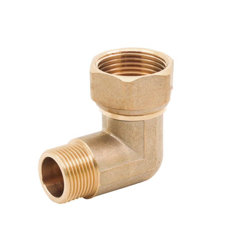 沂速工汇 双内丝铜弯头 异径内外丝弯头水管燃气接头配件 6分内丝转4