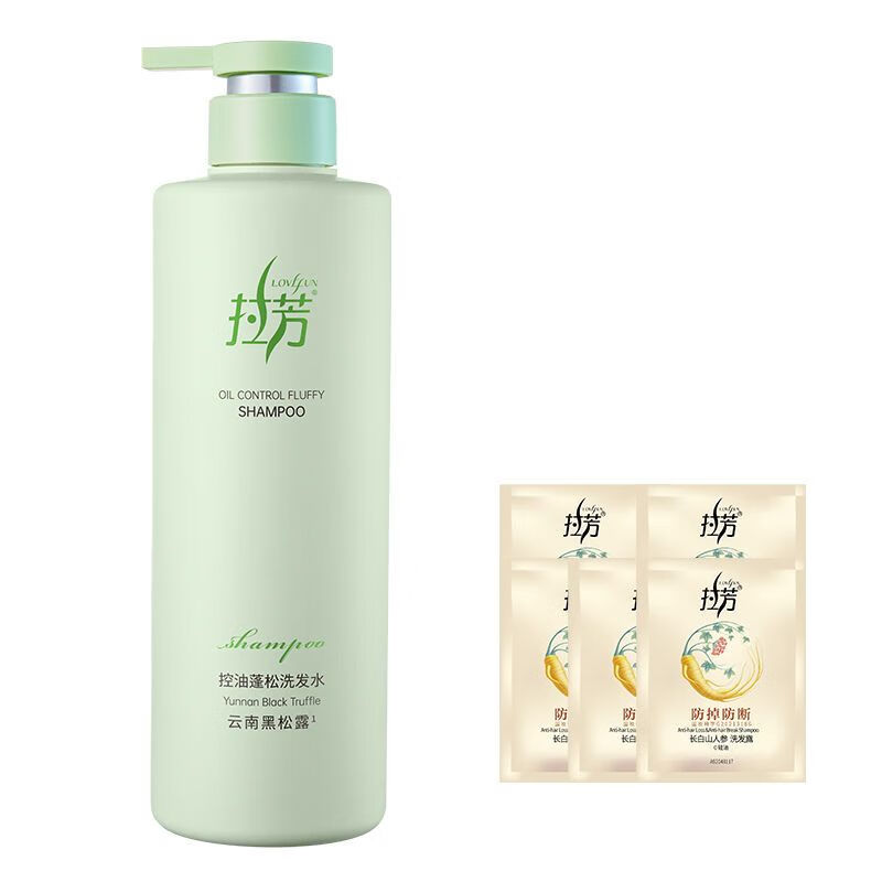拉芳云南黑松露洗发水控油蓬松洗发水500g去屑止痒留香修护清爽去屑 控油蓬松洗发水500g