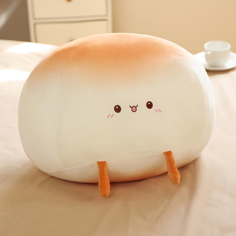 全光辰(quanguangchen)大白馒头抱枕团子毛绒玩具软绵绵的娃娃玩偶