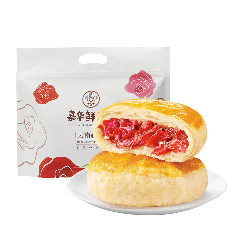 jiahua food 嘉华食品 鲜花饼 500g