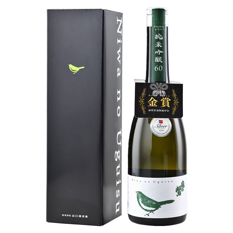 庭之莺纯米大吟酿 清酒梅酒浊酒低度洋酒日本进口酒720ML 年货节 送礼 庭之莺60 720ml