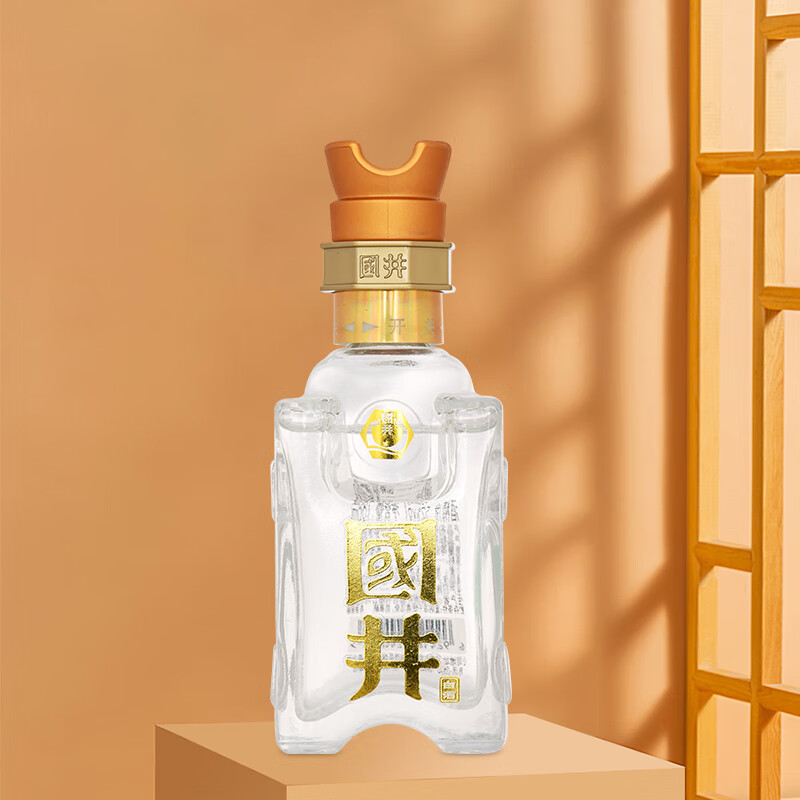 国井 山东白酒  商务用酒    送礼  礼品酒 52度 100mL 1瓶 国5 品鉴装