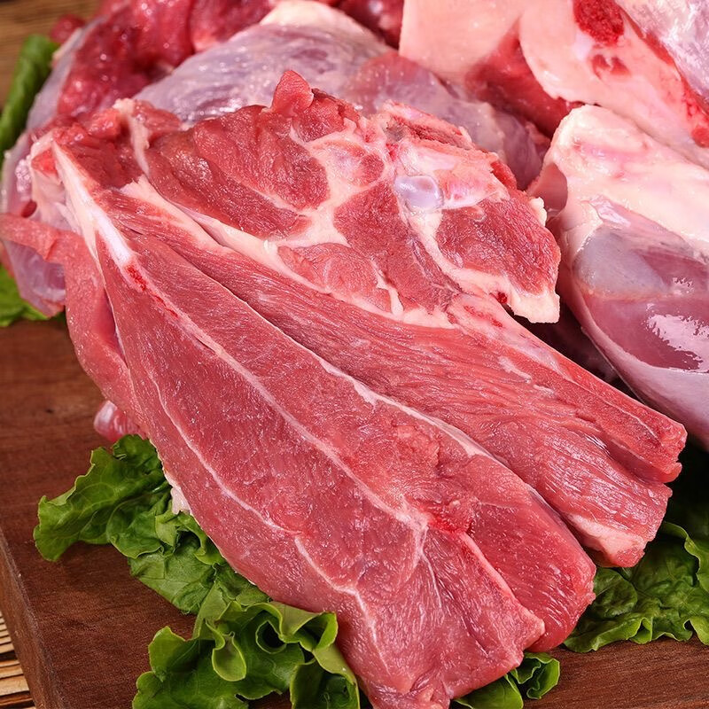 拍4件 携宴草原手把羊肉 生鲜羊肉炖煮火锅食材 鲜切速冻手把肉羊腿