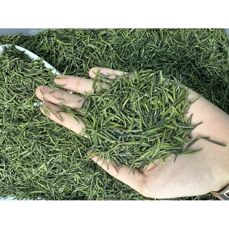 竹叶青(zhuyeqing)雀舌茶叶2023新茶龙芽单芽茶竹青绿茶散装茶叶加礼