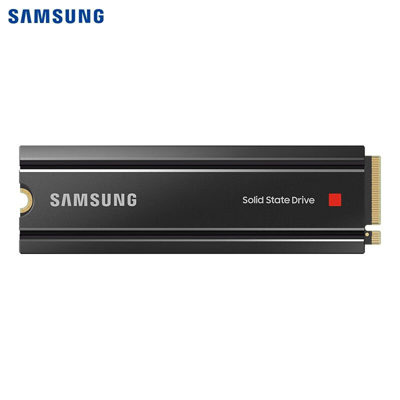 SAMSUNG 980PRO 1T 2T 500G M.2固态硬盘SSD NVMe台式机电脑笔记本高速存储全新 980PRO 散热片版【1TB】