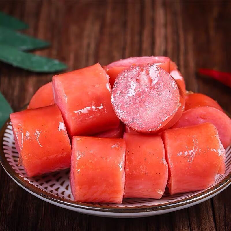 虎钢馋烤肠风味鸡肉肠烤香肠手抓饼台式煎烤热狗肠街边零食 小干肠100