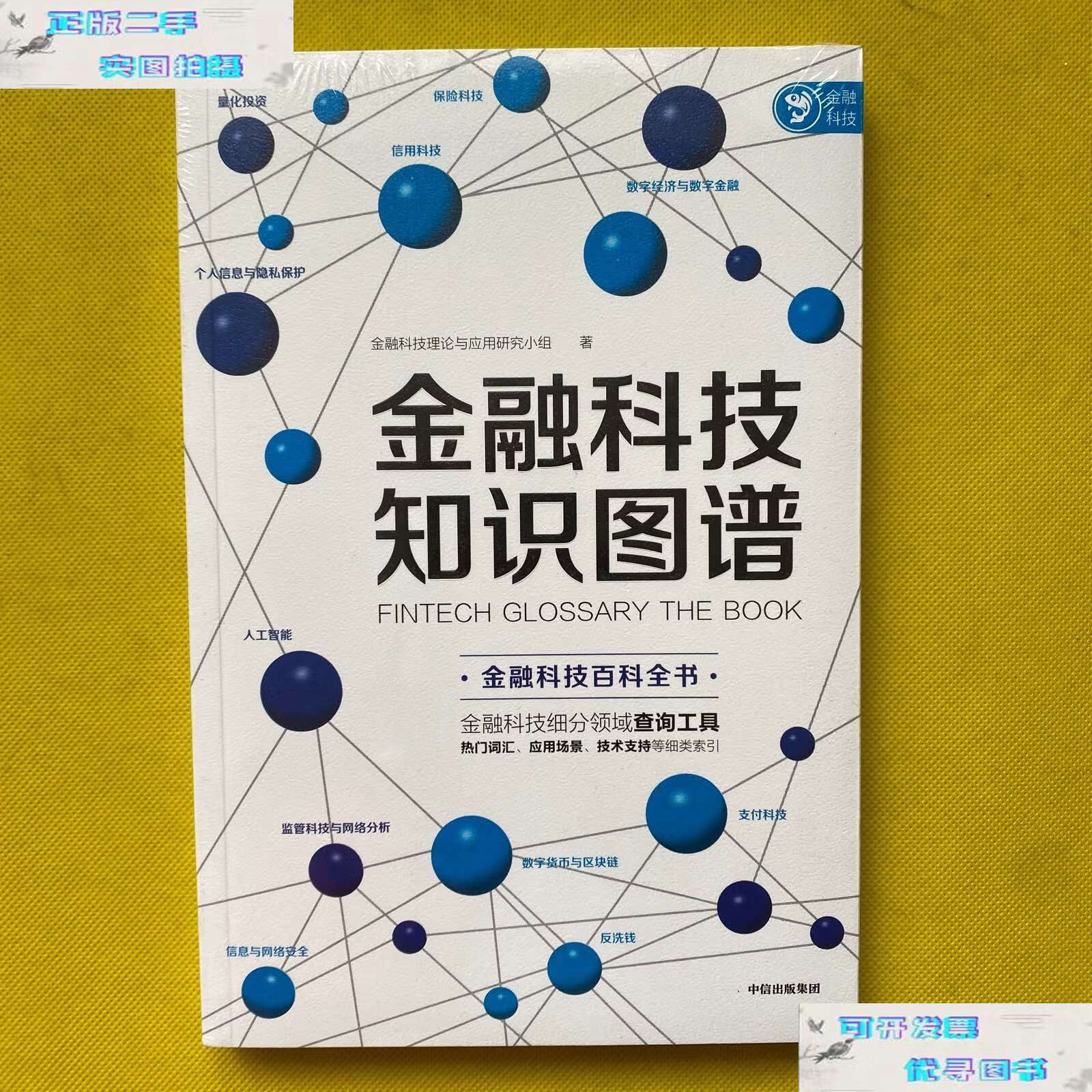 【二手书9成新】金融科技知识图谱 /金融科技理论与应用研究小组 中信