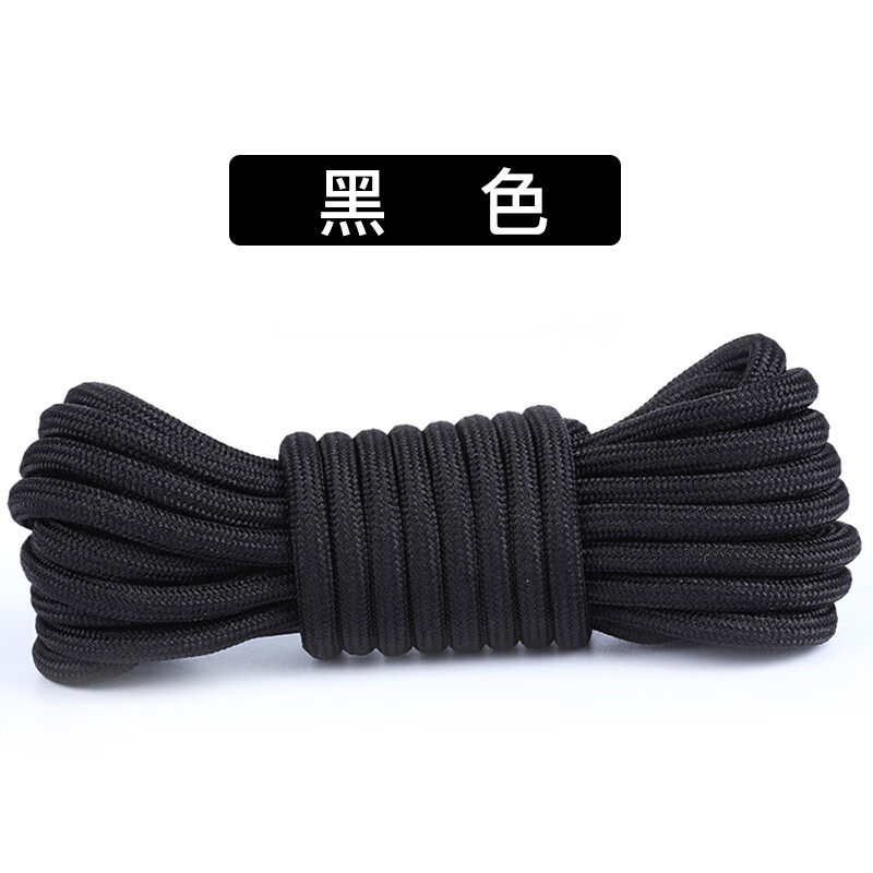 仓京库登山鞋带圆粗男女户外运动鞋ins老爹鞋篮球鞋工装靴马丁靴鞋带