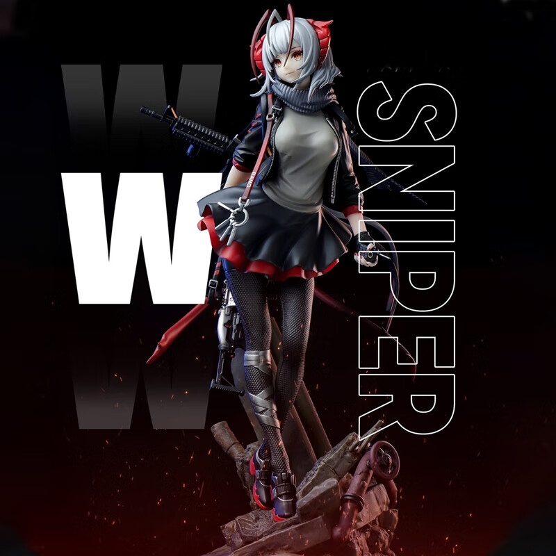 全光辰(quanguangchen)明日方舟w达不溜w酱二次元动漫游戏模型摆件