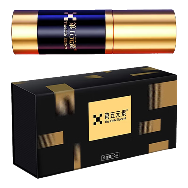第五元素;THE FIFTH ELEMENT男用延时喷剂外用无麻延时神油喷雾夫妻男科用药6倍加强版10ml 第五元素X6倍加强延时喷剂10ml
