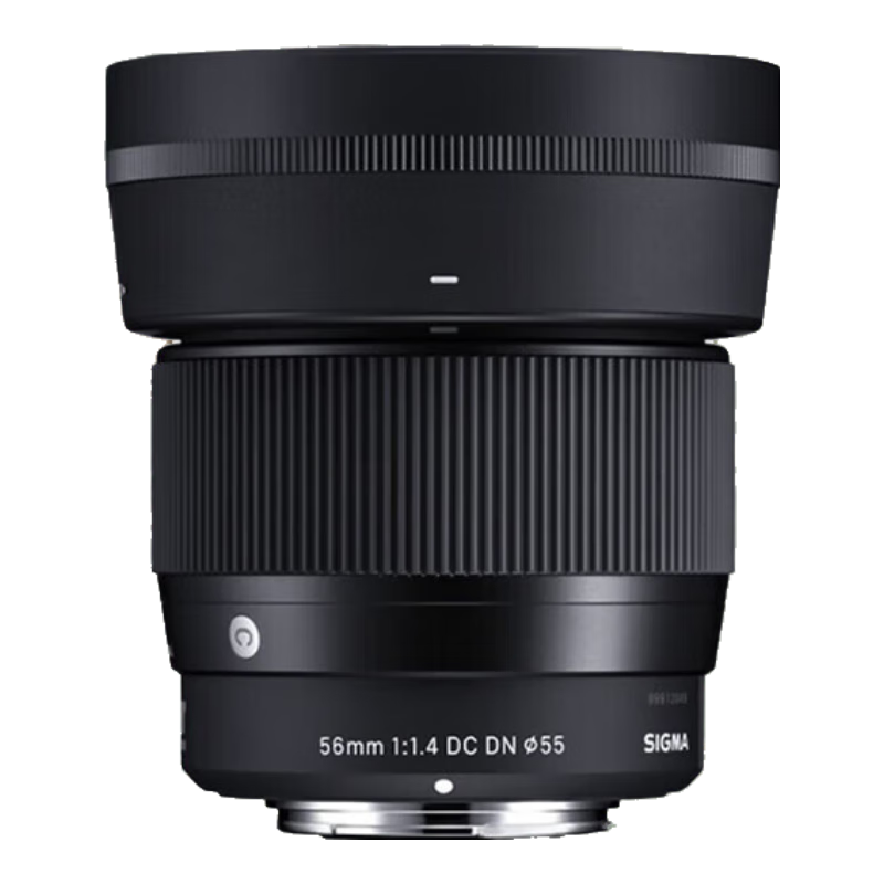 適馬（SIGMA）56mm F1.4 DC DN｜Contemporary 半畫幅 大光圈廣角定焦 適馬56 1.4人像特寫街拍風(fēng)光微單相機(jī)鏡頭 佳能RF卡口 官方標(biāo)配【主圖贈(zèng)品+0元限時(shí)升級(jí)套餐一】
