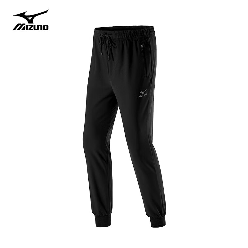 再降价、百京东亿补贴：Mizuno/美津浓 户外冰丝休闲裤 男大码宽松百搭束脚长裤