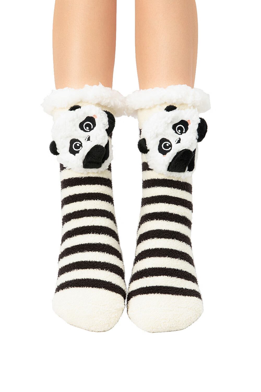 南林电加热袜子暖脚宝发热袜女生室内睡觉智能保暖冬季礼品 熊猫