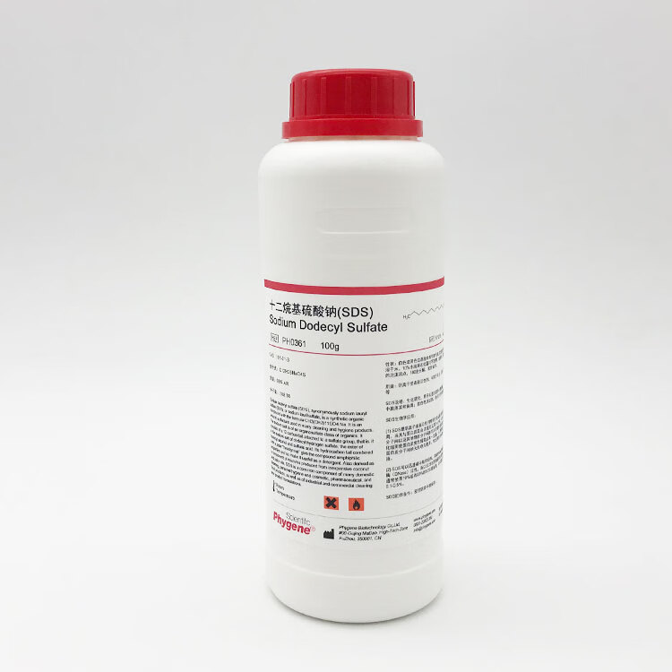 sds 十二烷基硫酸钠试剂 月桂基硫酸钠 实验专用 ph0361 100g