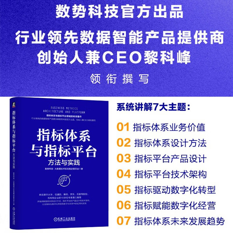 指标体系与指标平台：方法与实践详情图