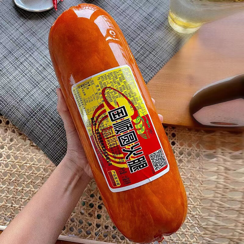 华伟大火腿肠超大网红大根巨无霸金箍棒巨型香肠即食特大粗圆火腿 5斤