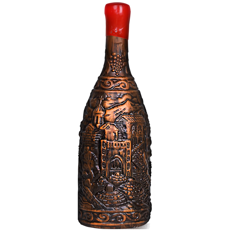 白马康帝法国原装进口白马康帝中世纪古城堡干红17度 750ml*2瓶 礼盒