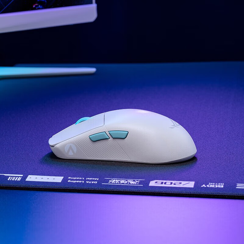 ROG龙鳞ace mini /龙鳞extreme rog鼠标 蓝牙无线三模游戏鼠标 Pro光学传感器 支持无线8K 轻量化49g ROG龙鳞Ace 月耀白 游戏鼠标
