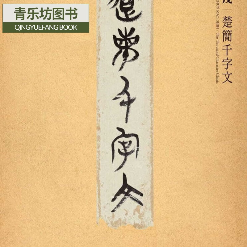 预售 原版进口书 施春茂楚简千字文枫书坊