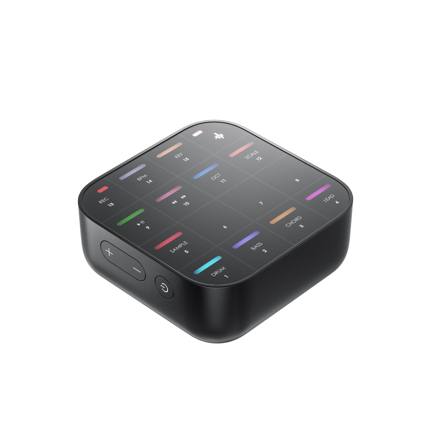 唐農(nóng)（DONNER）MEDO便攜式合成器多功能掌上樂器口袋音樂MIDI鍵盤電音便攜控制器