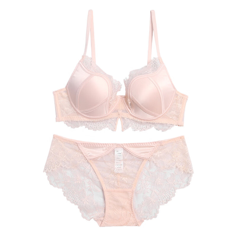 黛安芬 triumph2024夏季法式缎面蕾丝性感薄内衣女聚拢上托收侧乳防