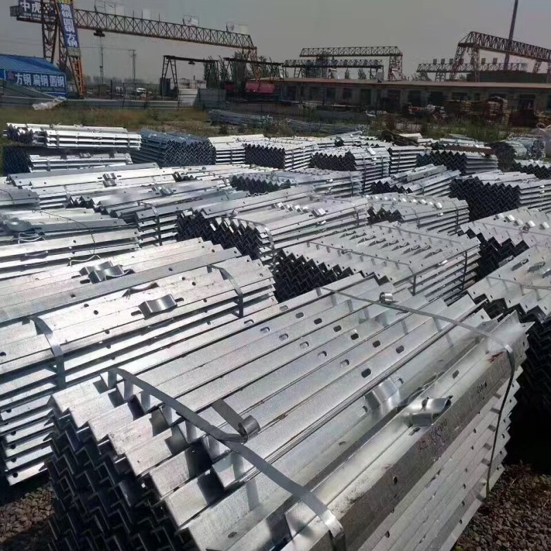 适用电线杆横担u型抱箍四线担63*1500电缆支架斜撑电力金具 四线横担