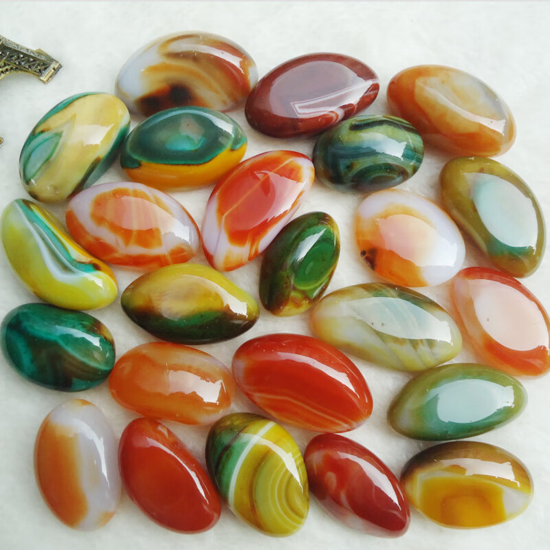 日锵南京雨花石原石鹅卵石石头花盆鱼缸多肉铺面彩色小石头子 2-3厘米