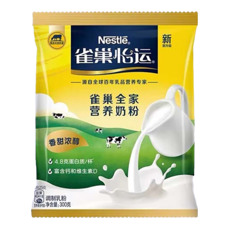 ���ڲ�����ȸ����Nestle�� �̷�ȫ��Ӫ���߸��̷���������Ů�����˸߸Ƹ���пţ�̷�300g ȸ��ȫ���̷�*1�� 16.27Ԫ