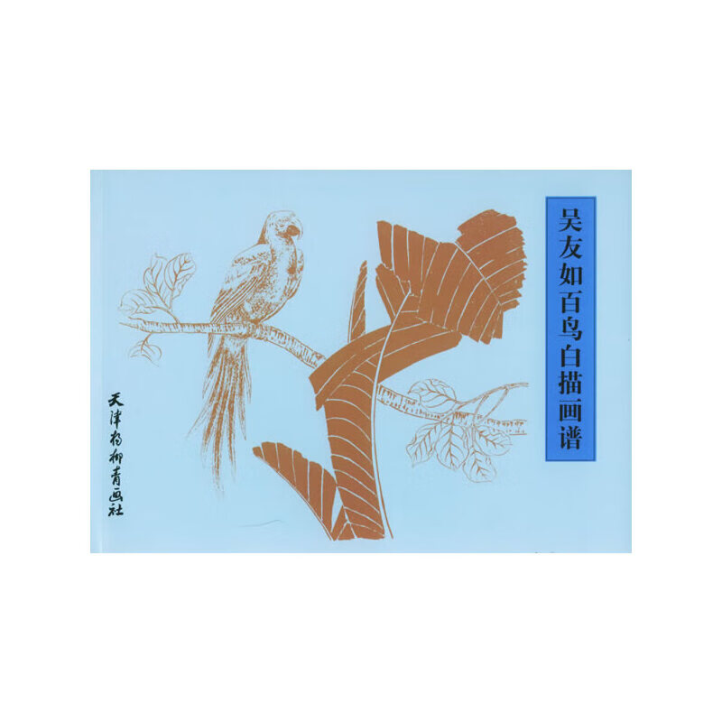 吴友如百鸟白描画谱
