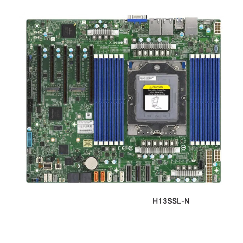 颐扬|超微服务器主板h13ssl-n支持单路amd epyc64 9004全系列处理器