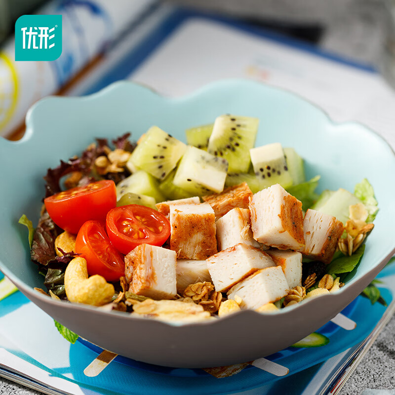优形(ishape)就是嫩鸡排低脂橄榄油鸡排冷冻烤肉食材鸡胸肉生鲜原味沙拉鸡胸肉 【家庭量贩版】原味100g*20袋