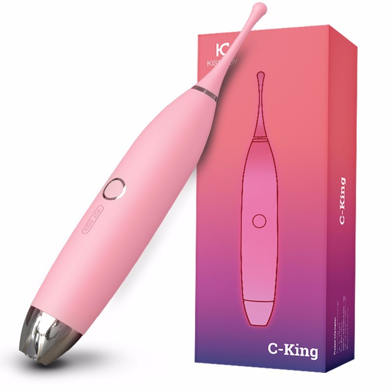 KISTOYC点震动棒女用自慰器小号秒潮刺激按摩私处防水静音充电振动棒夫妻房事成人情趣性用品樱花粉价格历史
