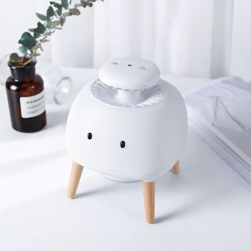 创惠仁驱蚊可爱小夜灯灭蚊灯家用2024新款神器电蚊子物理灭蝇卧室吸蚊