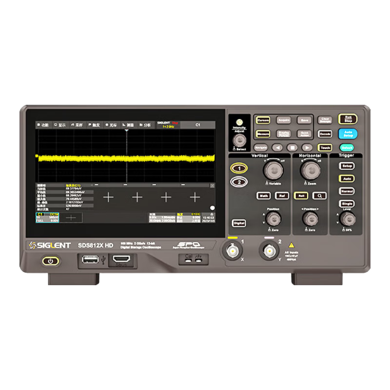 SIGLENTSDS812X HDʾ 12-bitֱ 100MHz 2ͨ 2G 1921.85Ԫ()