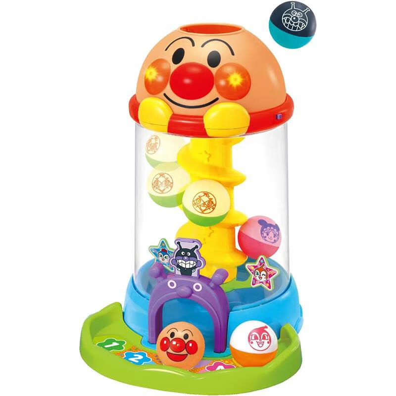皮萊特（joypalette）【日本直郵】面包超人 兒童益智早教啟迪玩具 電池另售 握起來發(fā)光的圓塔