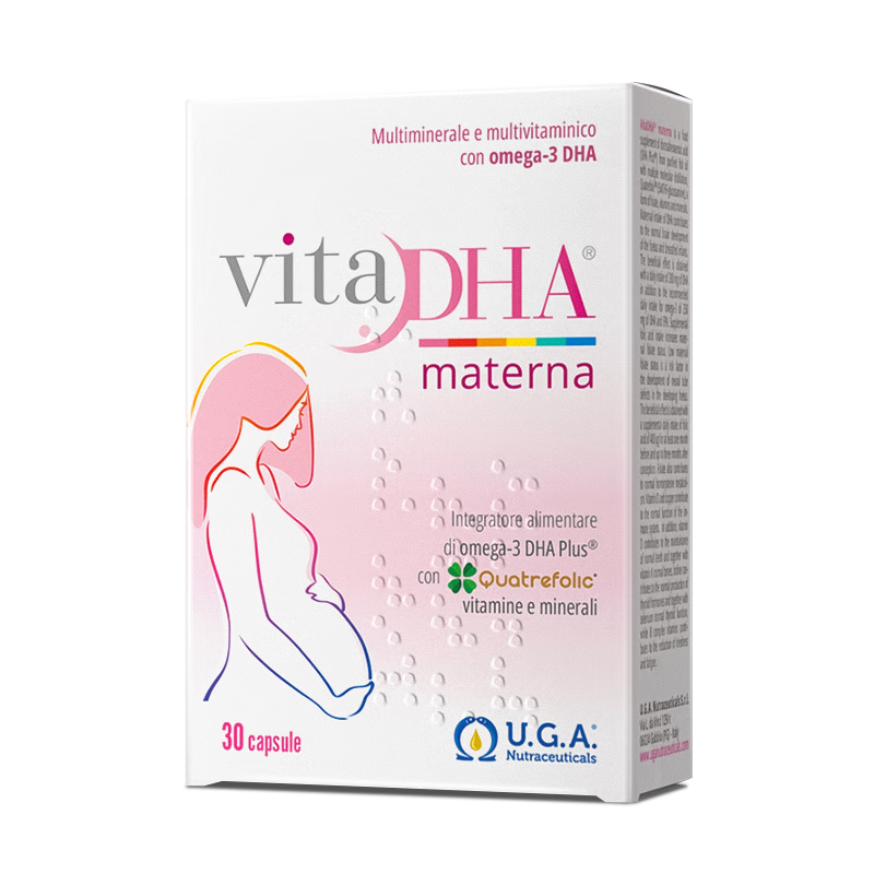 金凯撒孕妇活性叶酸DHA95%高纯度深海鱼油软胶囊孕期母婴同补30粒/盒