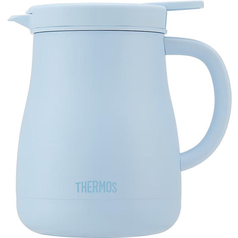 膳魔师（THERMOS）保温壶800ml大容量316L高真空不锈钢家用保冷暖水壶TEHB-800S BL