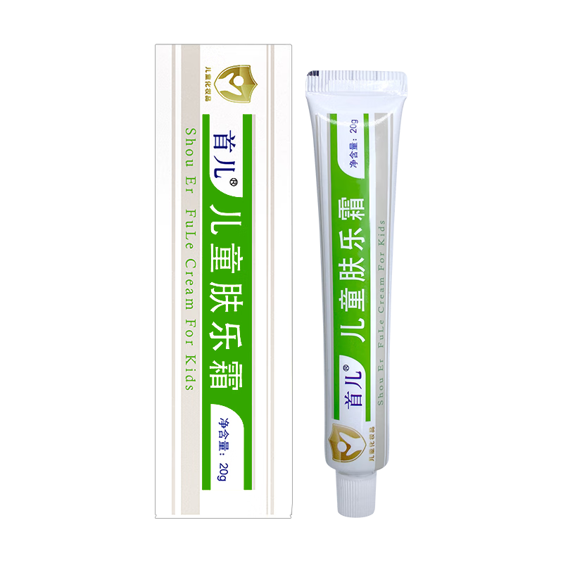 首儿首儿肤乐霜维肤霜宝宝痒湿口水润肤婴儿护臀膏舒缓保湿霜身体乳 儿童肤乐霜+硅霜