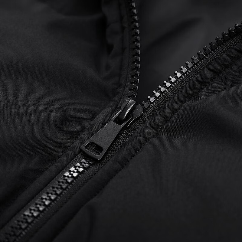 JEEP SPIRIT羽绒棉服男秋冬季2024新款洋气面包棉衣外套冬天加厚棉袄 黑色+面包服【宽松版型】 M 建议【80-100斤】