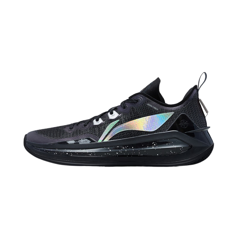 李宁利刃3 V2丨篮球鞋男鞋透气网面夏季BENG丝减震防滑耐磨专业实战鞋 【黑曜石】黑色-19 42