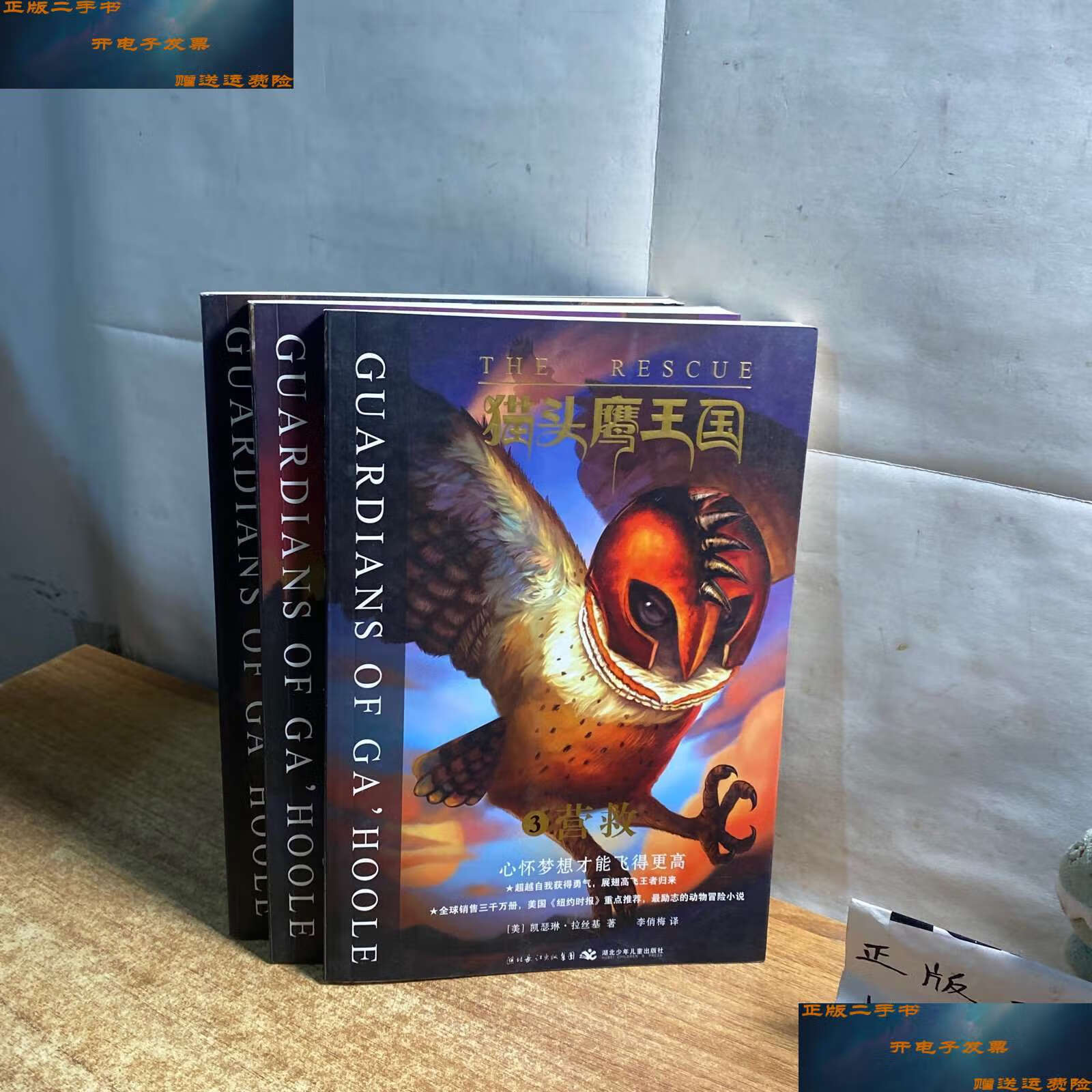 【二手9成新】猫头鹰王国【三册全,合售】 /凯瑟琳·拉丝基 湖北少年