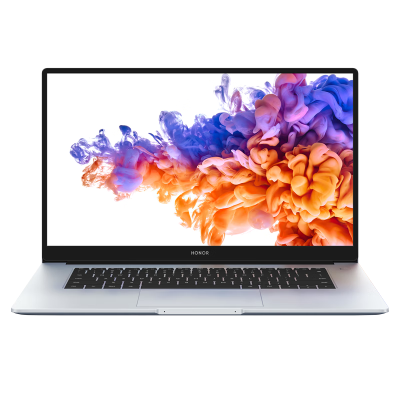 荣耀MagicBook15 全面屏轻薄笔记本电脑 商务笔记本 学习本 R7-5700U/16GB/512GB/银